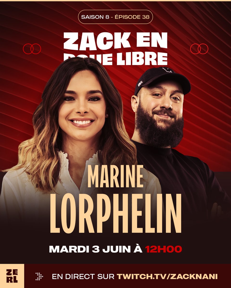 Zack en roue libre avec Marine Lorphelin